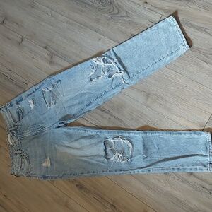 PacSun Size 26 Distressed Mom Jeans